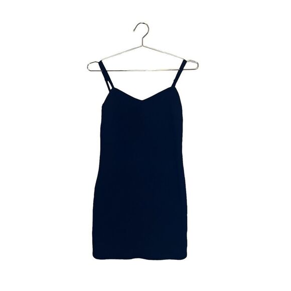 VINTAGE Esprit Black Slip Dress - Picture 1 of 6